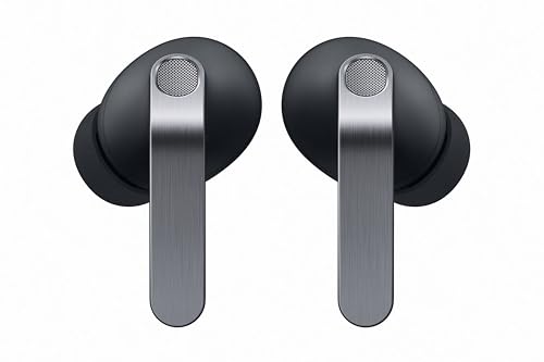 Samsung Galaxy Buds4 Pro, Black (CAD Version & Warranty) - New Fit, Two Way Speaker, Adaptive ANC, AI Assistant