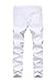 OBT Boy's Slim Stretch Skinny Fit Ripped Destroyed Distressed Fashion Denim Jeans with Holes