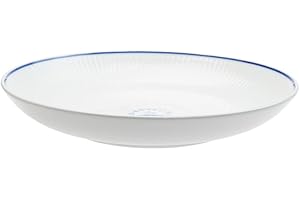 ROYAL COPENHAGEN(ロイヤルコペンハーゲン) Royal Copenhagen 1058883 Blue Line Deep Plate Plate, 9.8 inches (25 cm), Wedding Gift