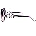 Women Shades Oversized Eyewear Classic Designer Sunglasses UV400-Purple