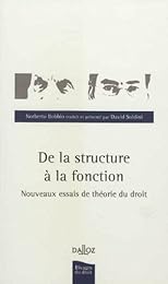 De la structure à la fonction