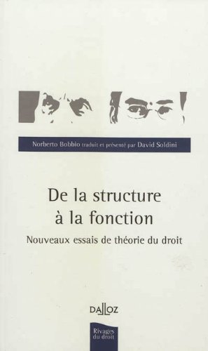 De la structure à la fonction