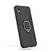 Cocomii Black Panther Armor Xiaomi Mi 8 Pro Case NEW [Heavy Duty] Tactical Metal Ring Grip Kickstand Shockproof Bumper [Works With Magnetic Car Mount] Full Body Cover for Xiaomi Mi 8 Pro (B.Jet Black)