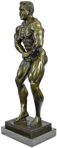 Nice Looking Lou Ferrigno Incredible Hulk Trophy Sport Body Building Bronze Decor