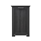 OLD CAPTAIN Wooden Tilt Out Trash Cabinet, Hidden