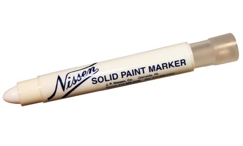 Nissen SPWHS Standard Solid Paint Marker, White