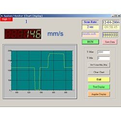 PCE Instruments Vibration Meter PCE-VT 204 for vibration, velocity, displacement, acceleration and rotation - Thumbnail 3