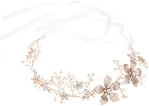 LINSINCH Hair Pin Headband Crystal Pearl Headwear Hair Clip Comb Wedding Bridal Bridesmaid Hair Accessory