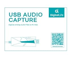 DigitalLife USB 2.0 Audio Capture Card Grabber