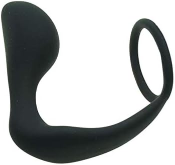 Dia : 4.5 cm Silicone Time Smooth Touch Rings Rings Mens Products Male Funny Toys,Black