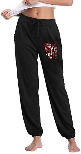 S0osk0oing American Flag EMT Paramedic Medic Womans Casualtrousers