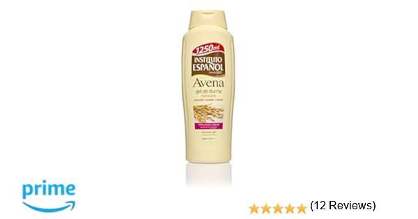 Instituto Español Gel de Baño y Ducha Avena - 1250 ML ...