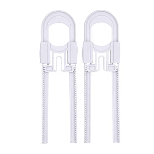 NUOBESTY 4pcs Baby proofing Sliding Child Door Lock Sliding Safety