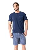 DAVID ARCHY Men's Soft Cotton Short Sleepwear Top