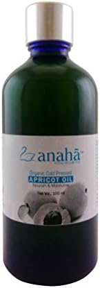 Anaha Unrefined Cold Pressed Apricot Oil, 100 ml