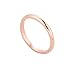 Solid 10k Rose Gold Baby Ring