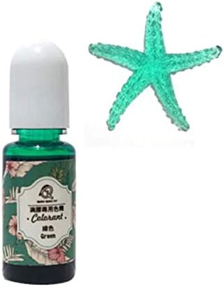 10g Green Transparent Color Pigment Dye UV Resin Craft DIY Epoxy Silicone Mold Colorant Liquid Handmade Charm Jewelry Slime Making