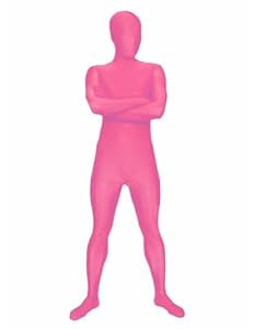 AltSkin Unisex Full Body Spandex/Lycra Suit, Pink, XX-Small