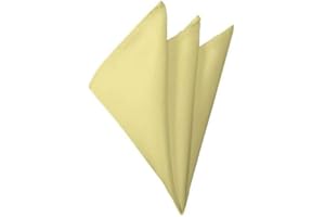 Romario Manzini Solid Color Handkerchief Pocket Square