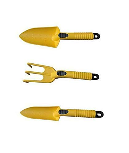 12″ Composite Resin Hand Garden Tool Set Trowel Transplanter Cultivator 3 Piece Buy 1
