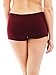 Caramel Cantina 6 Pack Nylon Spandex Plus Hipster Boy Short Panties (1X, Winter)