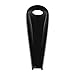 Senkauto Black Smooth Dash Oil Fuel Console & Gas Tank Cap Cover For Harley Touring FLHT FLHX 2008-2018 (Black w/Gas Cap)