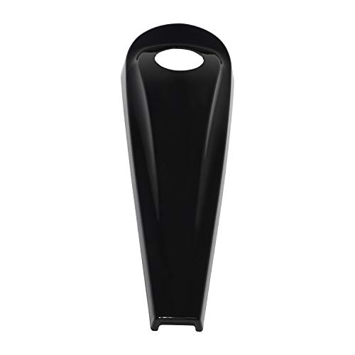 Senkauto Black Smooth Dash Oil Fuel Console & Gas Tank Cap Cover For Harley Touring FLHT FLHX 2008-2018 (Black w/Gas Cap) - Thumbnail 2