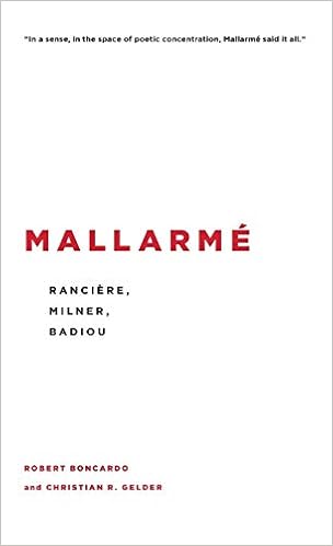 Best Of Mallarme ranciere milner badiou insolubilia new work in contemporary philosophy english edition Books