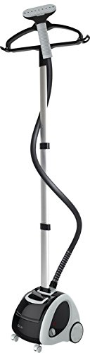 UPC 700115255370, SALAV GS65-BJ 1500W Professional Extra Wide Bar Garment Steamer with 360 Swivel Hanger, 4 Steam Settings and Storage Pocket, Black