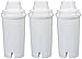 Amazon Basics Replacement Water Filters for Amazon Basics & Brita Pitchers - 3-Pack