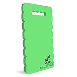 InSassy (TM) Garden Kneeler Wave Pad - High Density Foam for Best Knee Protection (Green) ()