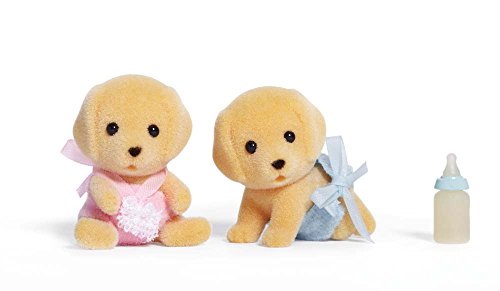 Calico critters yellow lab twins