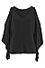 Pink QueenWomen's Off Shoulder Batwing Sleeve V-Neck Shirt Tops Blouse