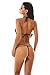 Womens Halter One Piece Teddy Lingerie