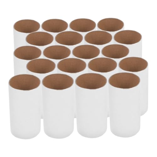 SMASOLO 20pcs Cardboard Tubes for Crafts Sturdy Unfinished Paper Rolls for Art Projects Painting and Drawing for Boy Girl Creative Activities and Classroom Use