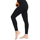 MANCYFIT Thermal Pants for Women Fleece Lined Leggings Underwear Soft Bottoms