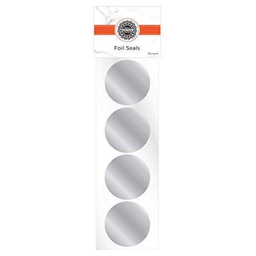 Three Designing Women Foil Seals for Designer Embosser, Silver