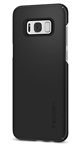 Galaxy S8 Plus Case / Galaxy S8 Plus Cases, Spigen Thin Fit - Premium Matte Finish Coating for Samsung Galaxy S8 Plus (2017) - Black