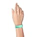 500 WristCo Aqua Tyvek Wristbands for Events - Comfortable Tear Resistant Paper Bracelets ID Wrist Bands for Concerts Festivals Admission Party Identification