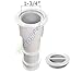 Waterway Plastics 540-6700 Volleyball Pole Holder White