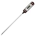 Beelike Digital Meat Thermometer BBQ Thermometer Kitchen Cooking Probe in Teal Digital LCD, Fast Data Access, Accurate Instant Read for Kitchen Cooking, BBQ Meat, Wine, Milks, Other Liquids (Black)