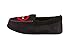 Marvel Deadpool Unisex Fleece Lined Moccasin Slippers with Deadpool Symbol L