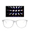 EmazingLights Diffraction Prism Rave Glasses (White, Transparent Lens)