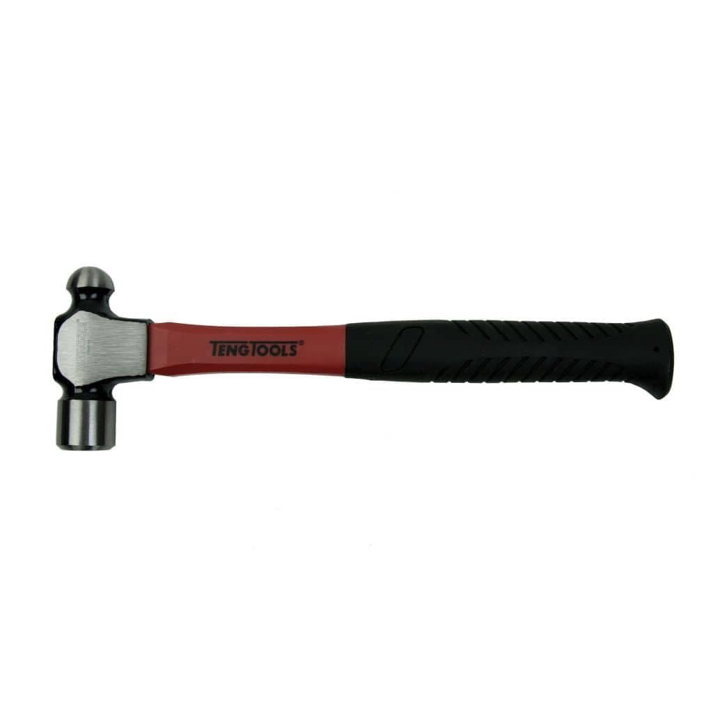 Teng Tools HMBP16 Ball Pein Hammer Diameter,Black, Red,27 mm