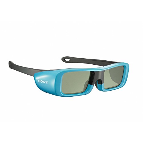 Sony TDG-BR50/L Youth Size 3D Active Glasses, Blue