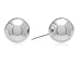 NYC Sterling Silver Stud Earrings Silver Ball Earrings for Women Elegant and Modern Earrings 3mm-10mm Women Studs Ideal for Everyday Wear, Special Occasions