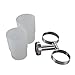 XVL Wall-Mounted Toothbrush Holder Double Holder, Brushed G1005
