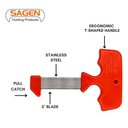 Sagen Saw I Hunter's Field Saw Pelvic Bone and Rib Splitter for photo 7
