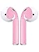 AirPod Skins Protective Wraps - Stylish Covers for Protection & Customization, Compatible with Apple AirPods (Bubble Gum Pink)