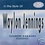 WAYLON JENNINGS Country Karaoke Classics CDG Music CD